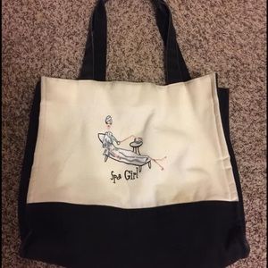 Cute “spa girl” Tote!
